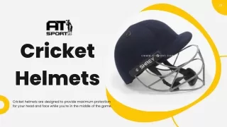 Cricket Helmets- AT SPORTS