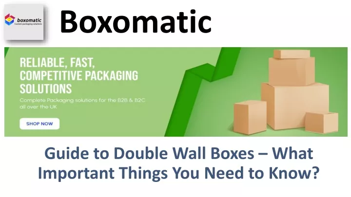 guide to double wall boxes what important things you need to know