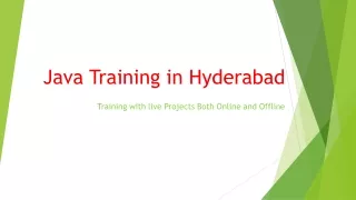 java training in hyderabad