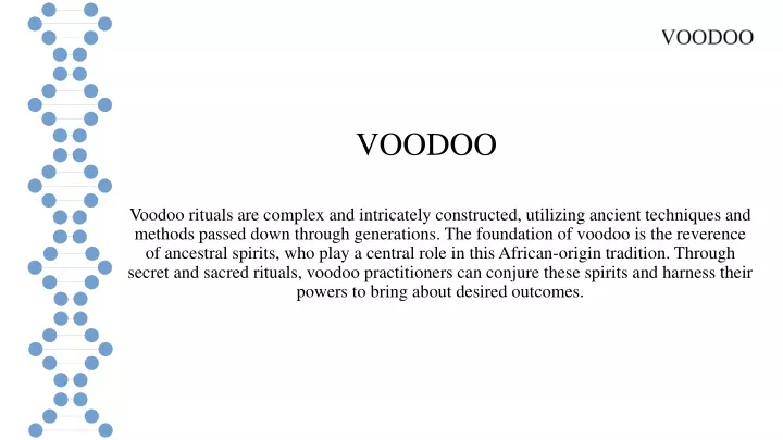 voodoo