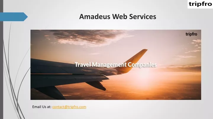 amadeus web services