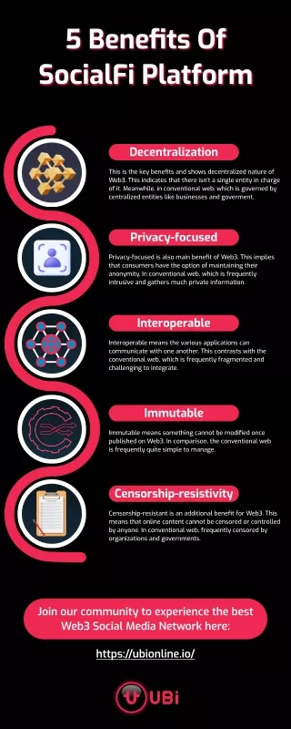 5 Benefits Of SocialFi Platform (Social Finance)
