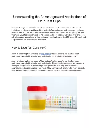 understanding the advantages and applications