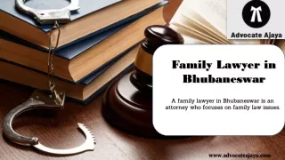 Family Lawyer in Bhubaneswar