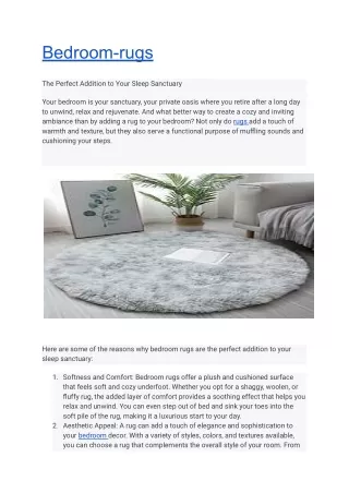 _of Bedroom-rugs