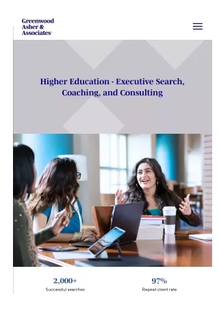 Higher Ed Search Firms