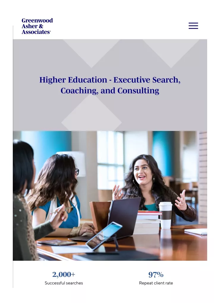 higher ducation xecutive earch coaching