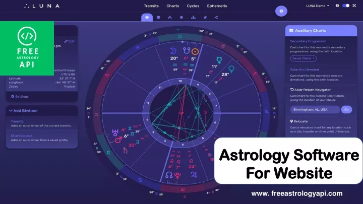 astrology software astrology software for website