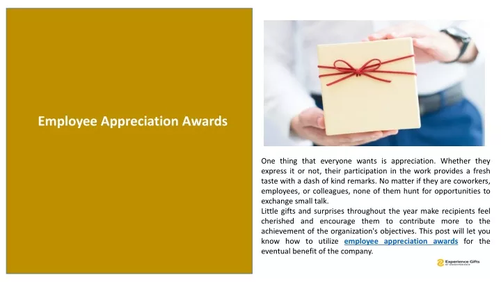 PPT - Find the Best Employee Appreciation Awards In Singapore ...