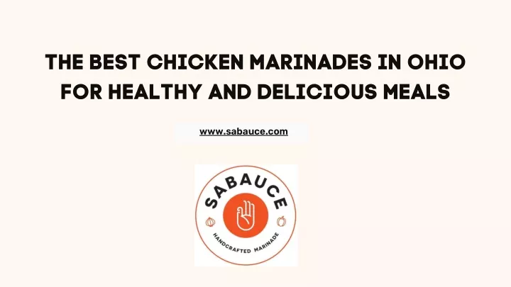 the best chicken marinades in ohio for healthy