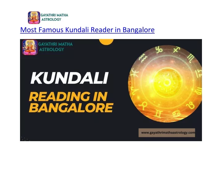 most famous kundali reader in bangalore