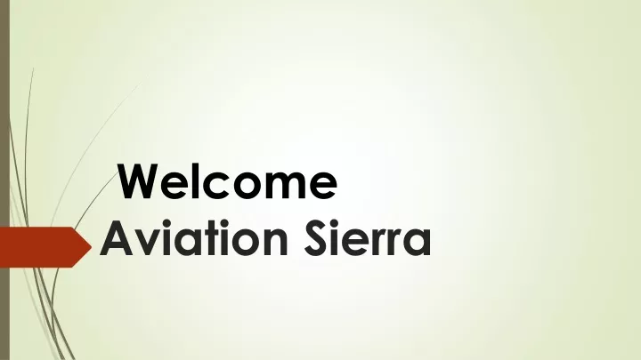 aviation sierra