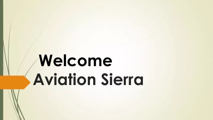 aviation sierra