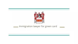 Immigration lawyer for green card
