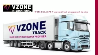 VZone International GPS Tracking System Improves Fleet Management