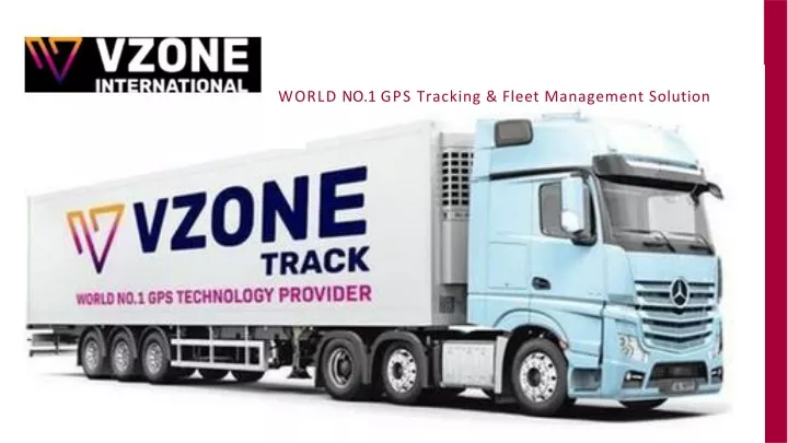 world no 1 gps tracking fleet management solution