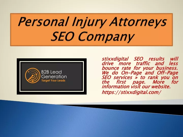 personal injury attorneys seo company