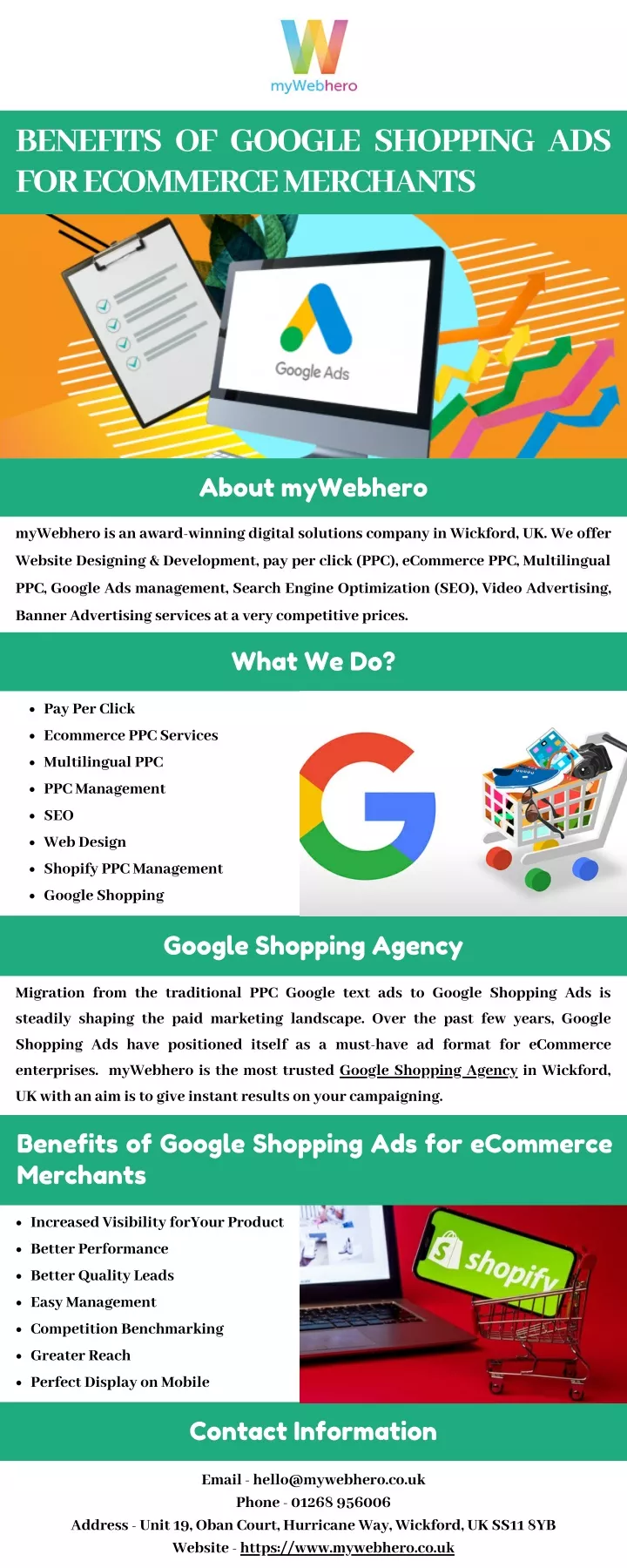 benefits of google shopping ads for ecommerce