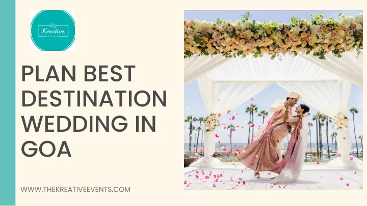 plan best destination wedding in goa