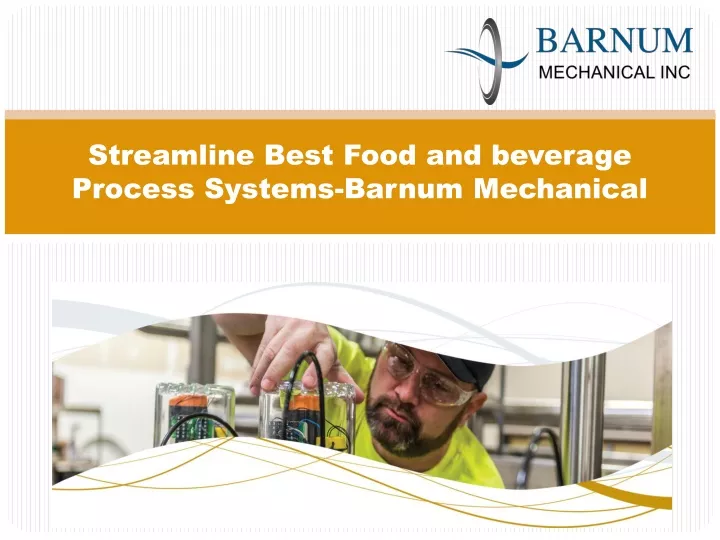 streamline best food and beverage process systems