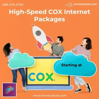 high speed cox internet packages