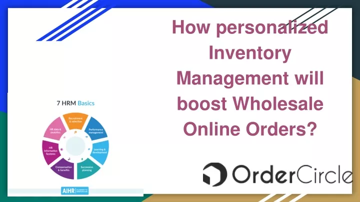how personalized inventory management will boost wholesale online orders