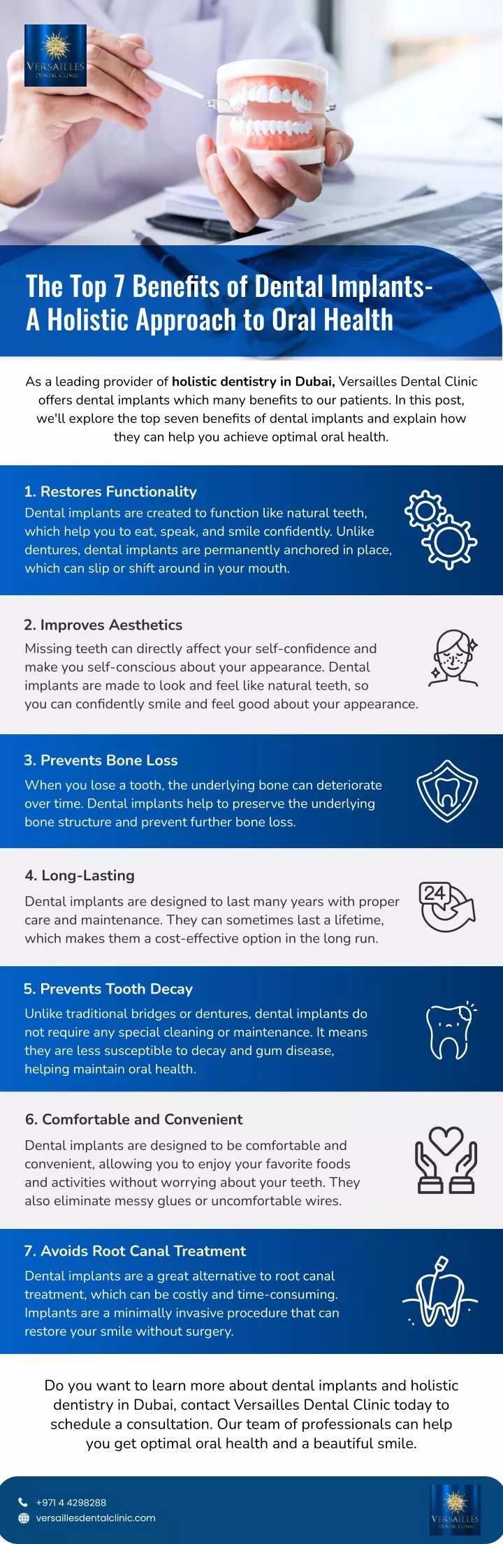 the top 7 benefits of dental implants a holistic