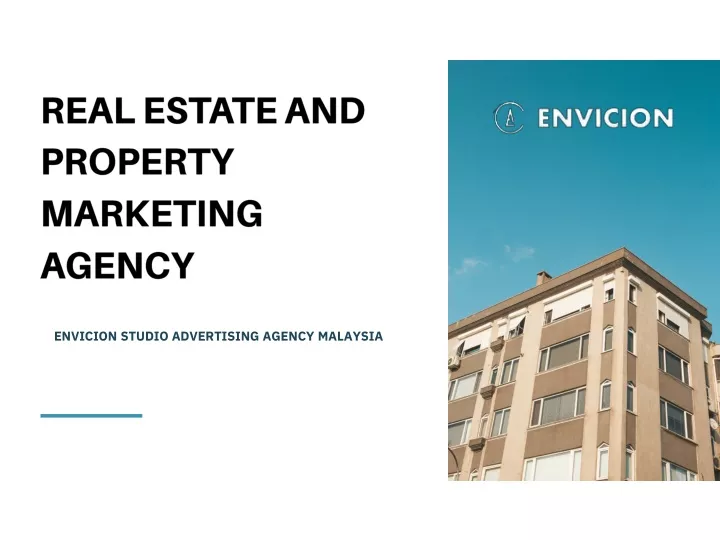 real estate and property marketing agency