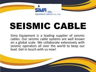 SEISMIC CABLE