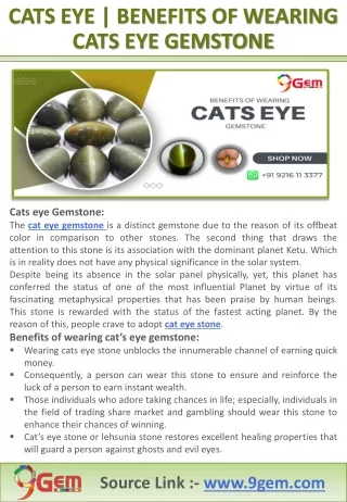 Cats Eye document