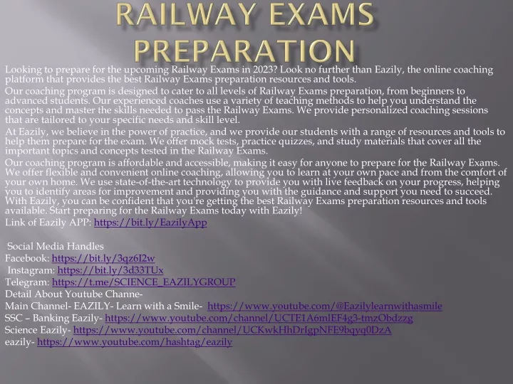 railway exams preparation 2023 railway exams preparation