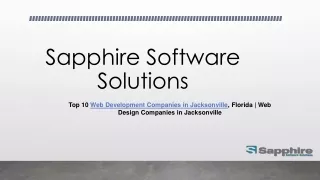 sapphire software solutions