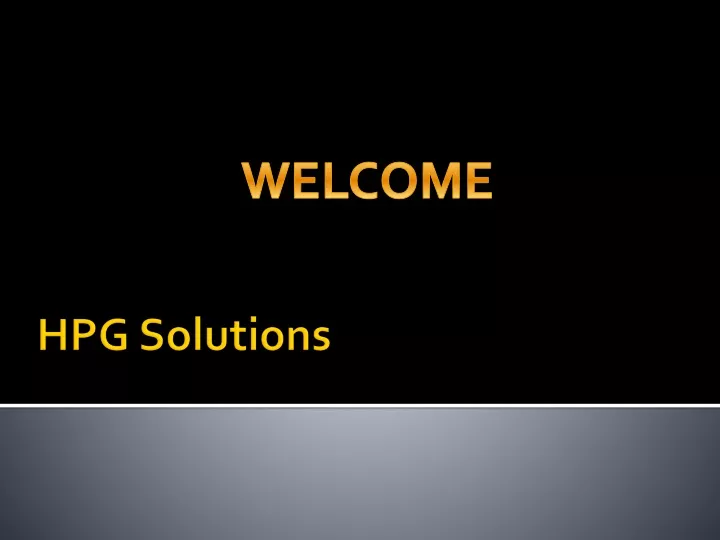 hpg solutions