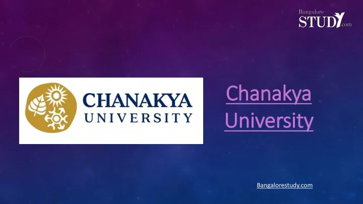 chanakya chanakya university university