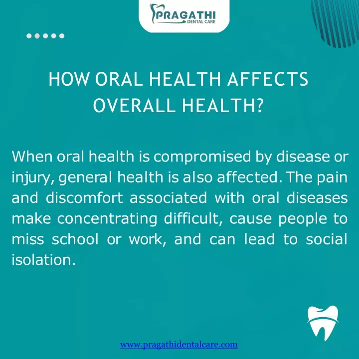 how oral health affects overall health