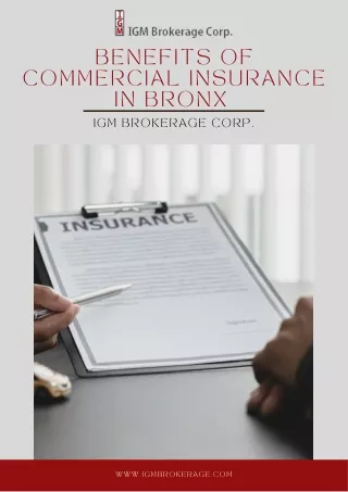 Protect Your Business with Bronx Commercial Insurance