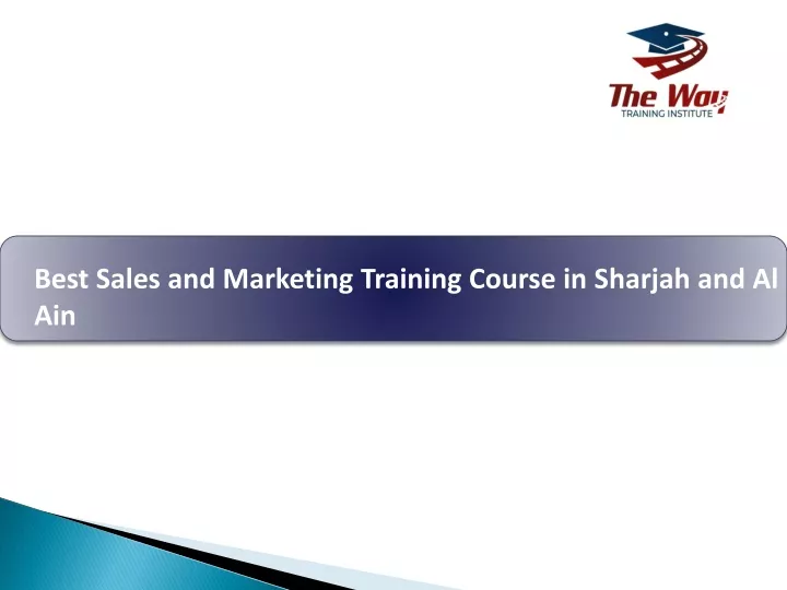 best sales and marketing training course