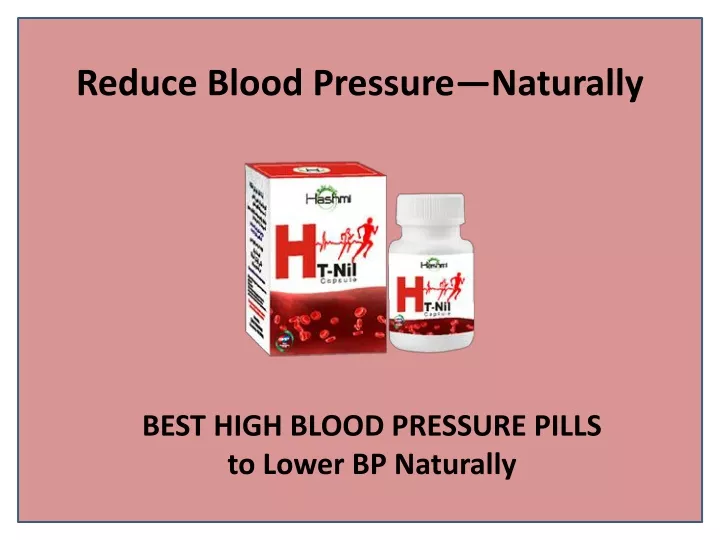 reduce blood pressure naturally