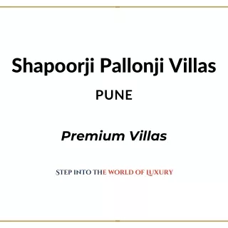 shapoorji pallonji villas