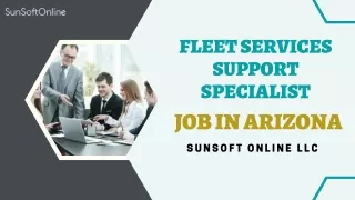 Fleet Services Support Specialist