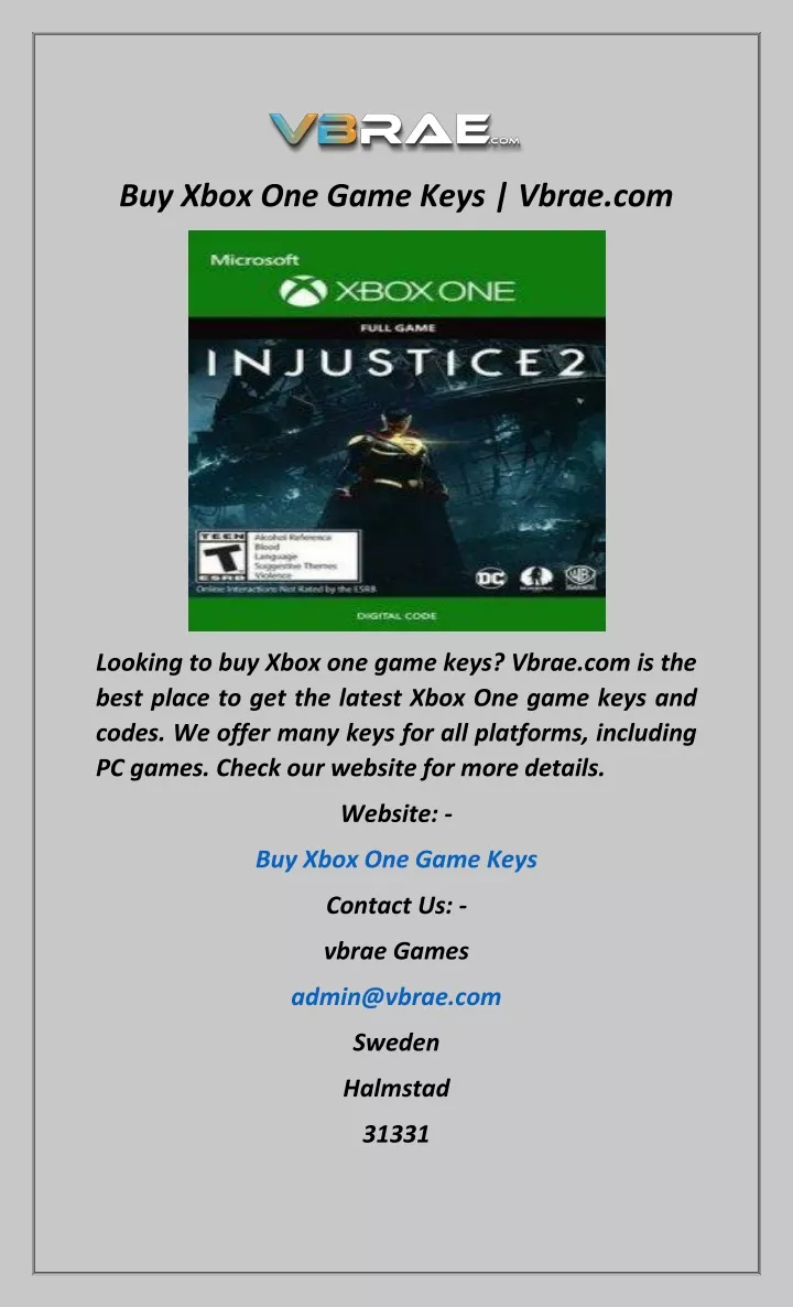 buy xbox one game keys vbrae com