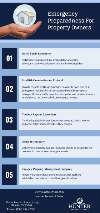 Emergency Prepardness For Property Owners