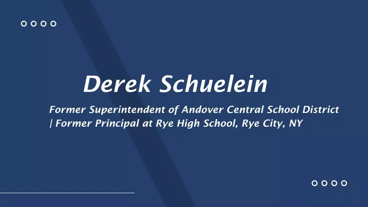 derek schuelein