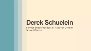 Derek Schuelein - An Energetic Leader From New York