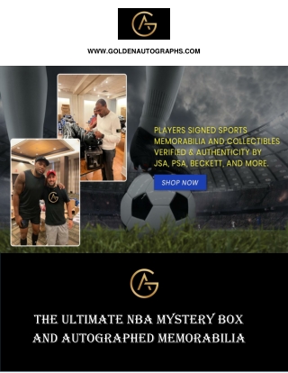 The Ultimate NBA Mystery Box and Autographed Memorabilia at Golden Autographs