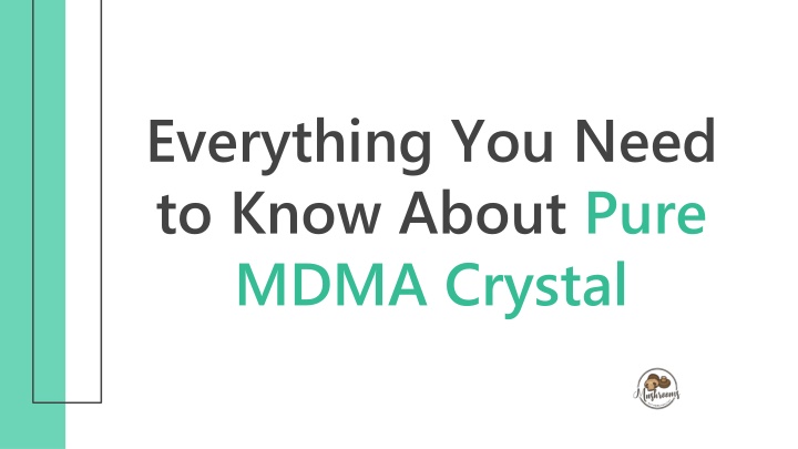 everything you need to know about pure mdma