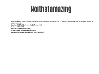 Noithatamazing