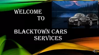 welcome to blacktown cars services