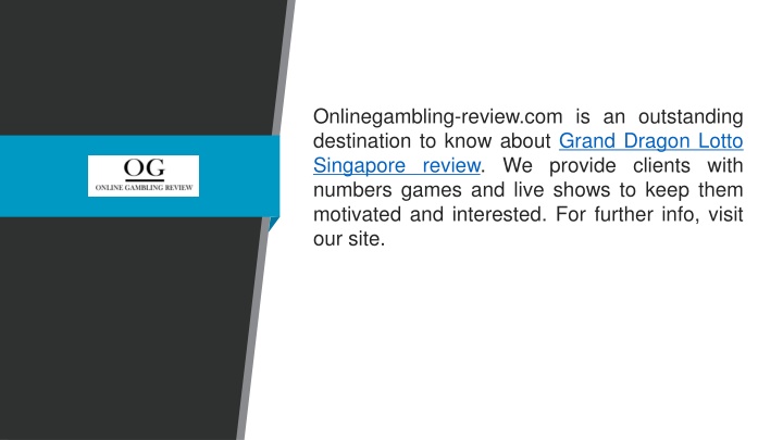 onlinegambling review com is an outstanding