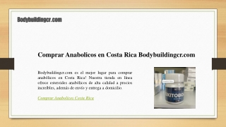 Comprar Anabolicos en Costa Rica Bodybuildingcr.com